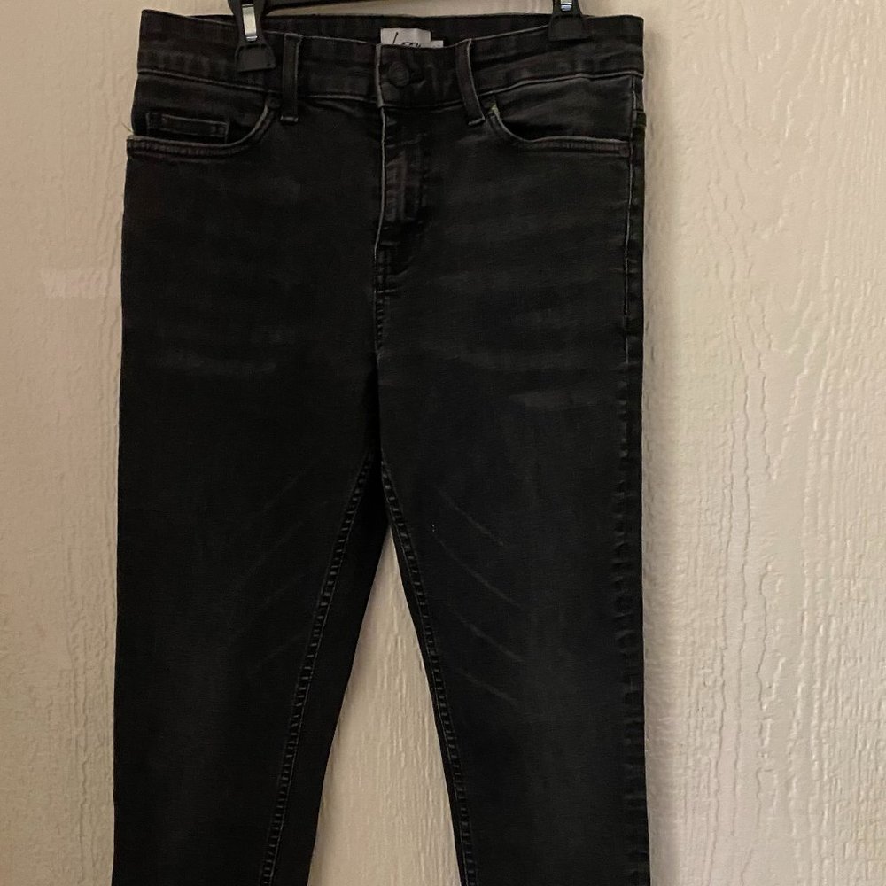 Loom Craft Quality Black Skinny Jeans Size Waist  28  Length 30"